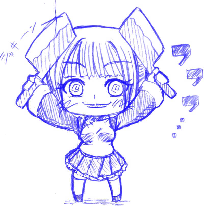 デフォルメしたアイコン向けイラストを描きます アナログなラクガキぽい絵になります イメージ4