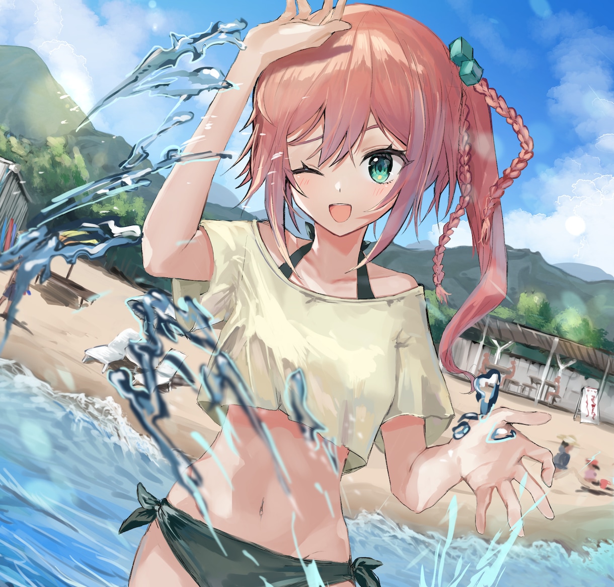 キャラクターイラスト、立ち絵、デザイン制作します 10代の女の子を描くことが得意です！ イメージ1