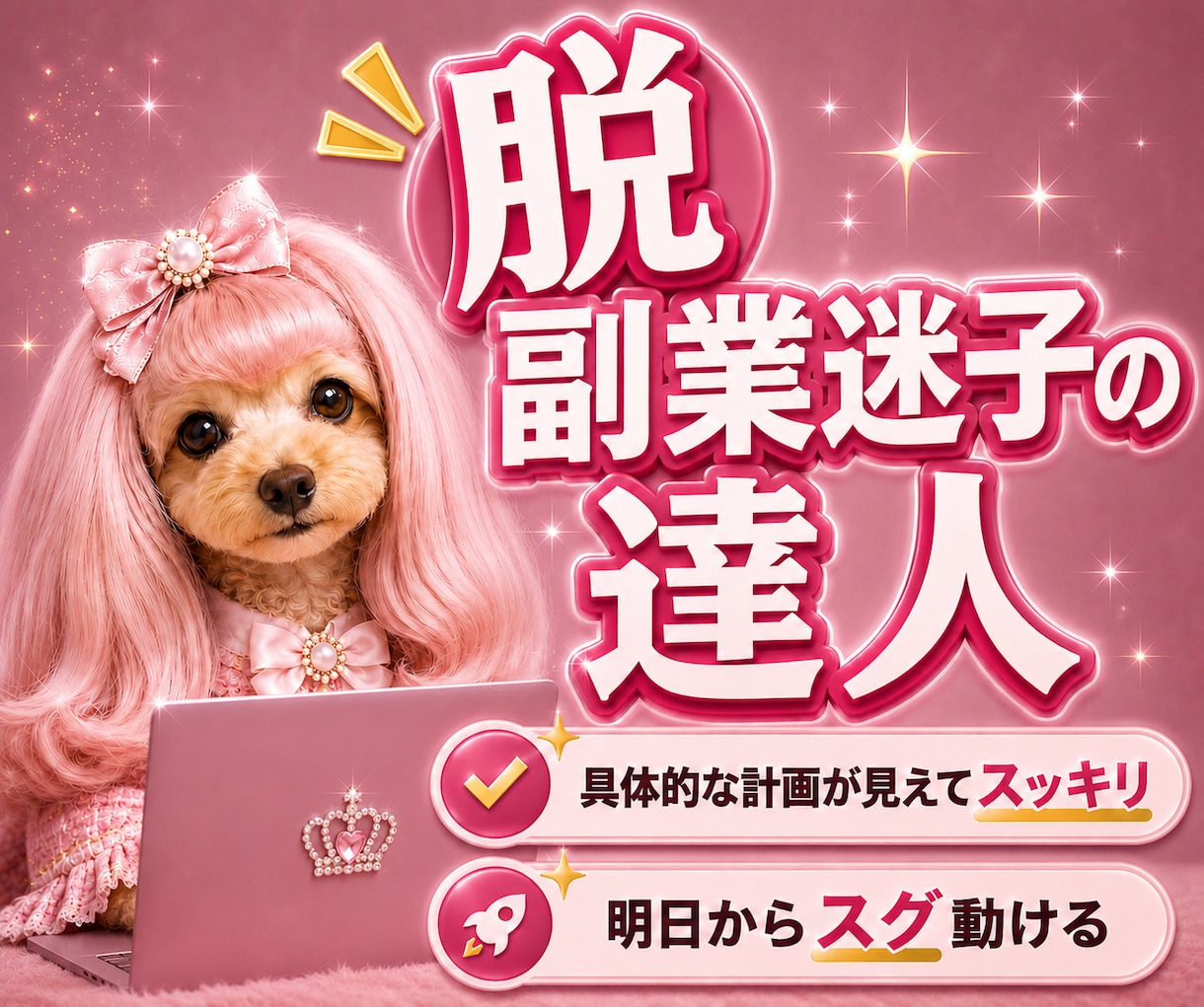 副業初心者さん、あなたに合う在宅ワークを見つけます 性格や経験から「無理なく続ける副業の方向性」を整理します イメージ1