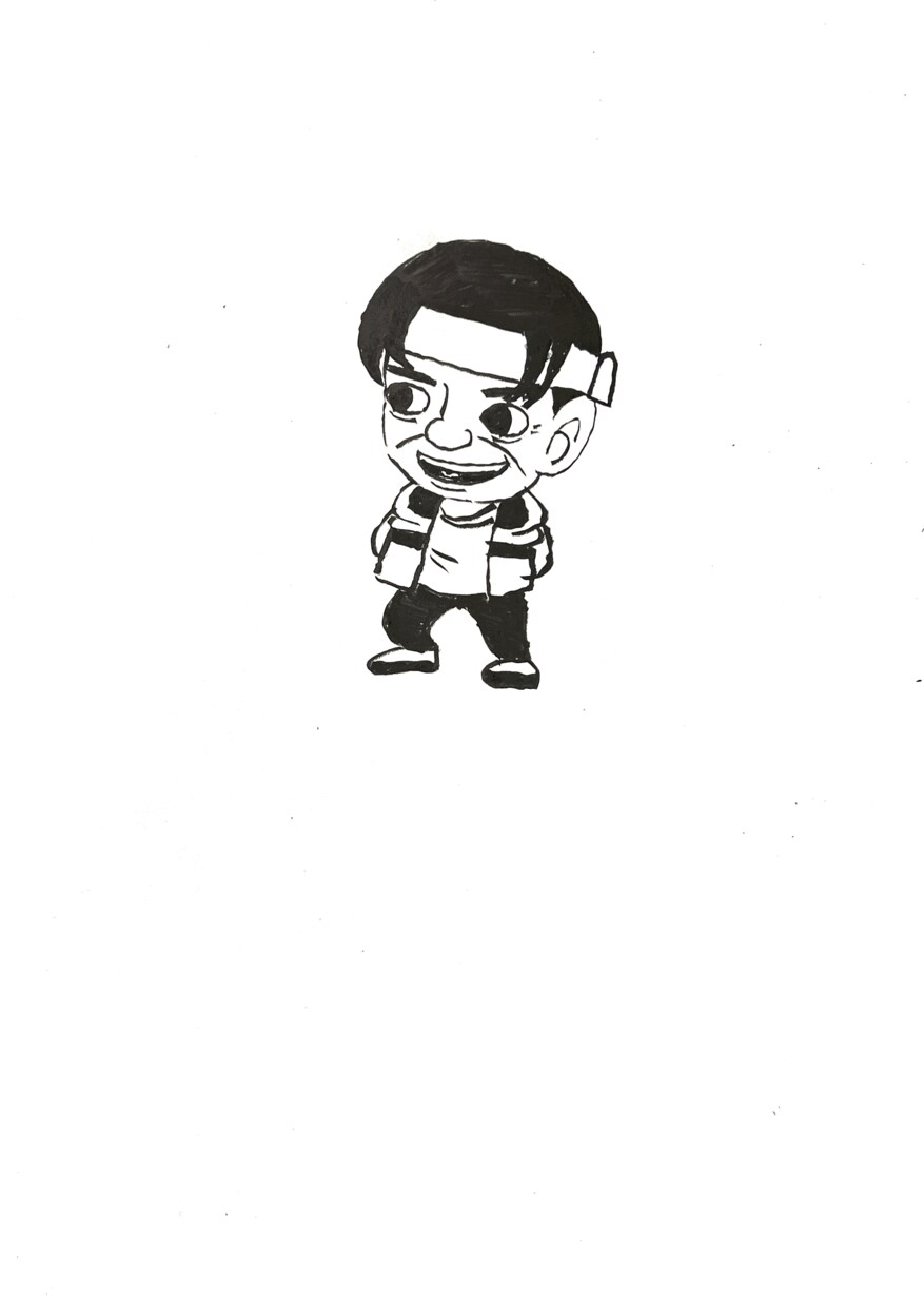 筆絵で味のあるSNSアイコン描きます デジタルイラストとは違う味を出したいあなたへ！低価格で制作。 イメージ4