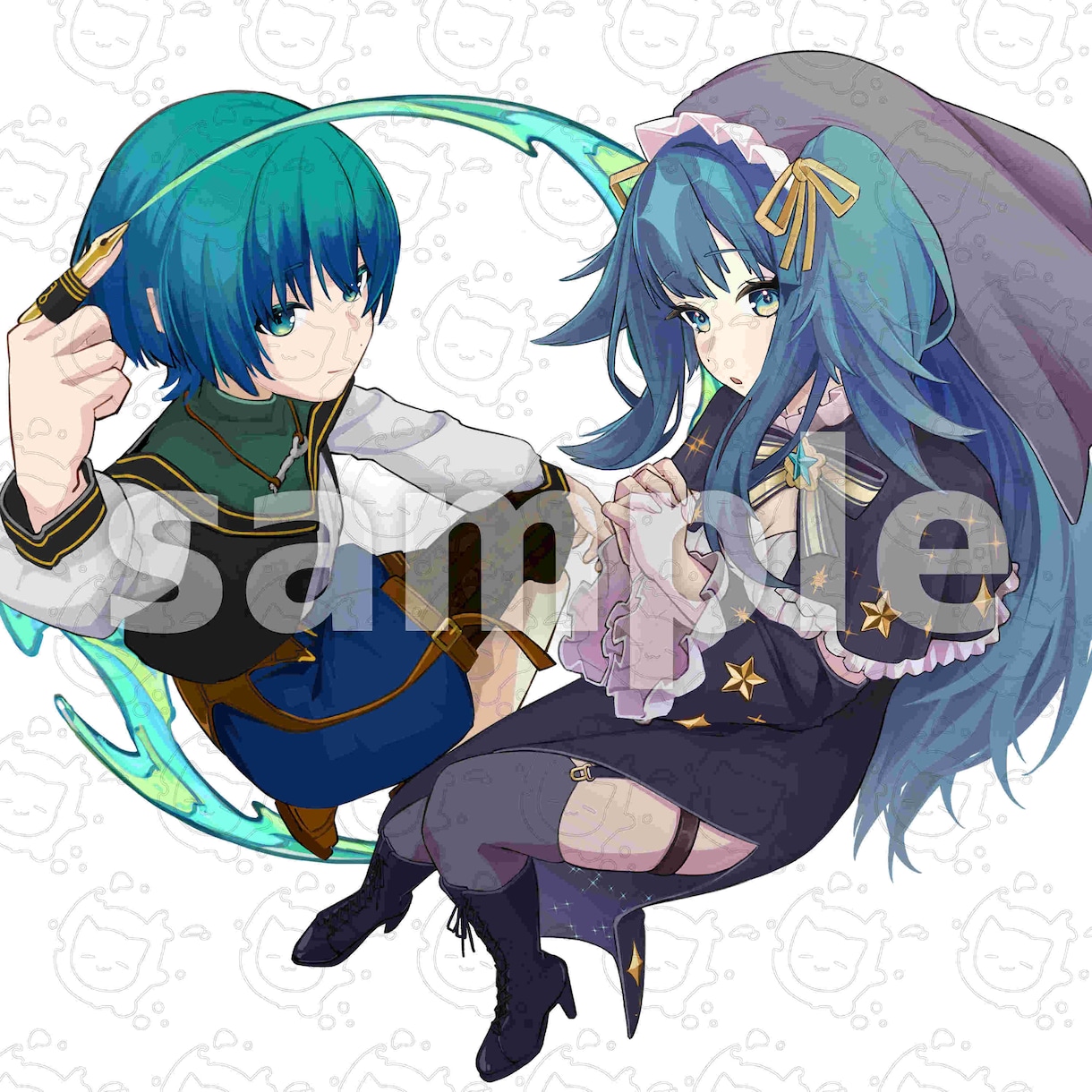 全部おまかせ！厚塗りファンアート制作します FAを増やしたいあなたに全身入りのイラストをご提供！ イメージ5