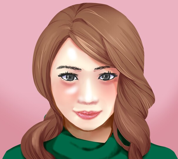 写真をもとに男前＆美女アイコン制作をいたします リアルタッチからシンプルなアイコンまでフルカラーで描きます。 イメージ2