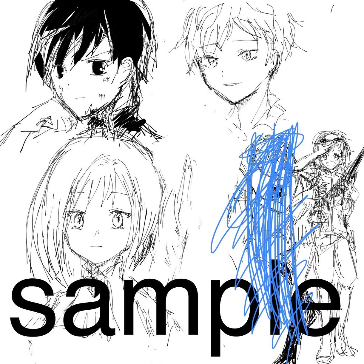 イラスト、デザイン全般承ります 人物の一枚絵から、デフォルメ、アイコン、ロゴなどデザインも イメージ10