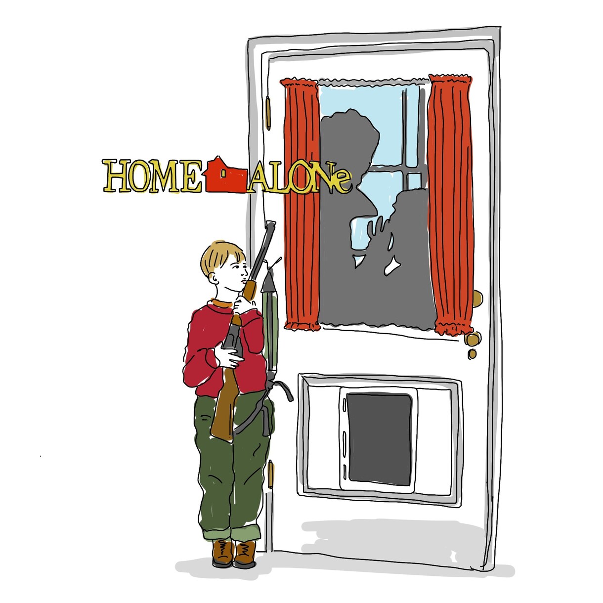お好きな映画のイラストを描きます 思い出の映画や心に残った映画などがある映画好きのあなたに⭐︎ イメージ6