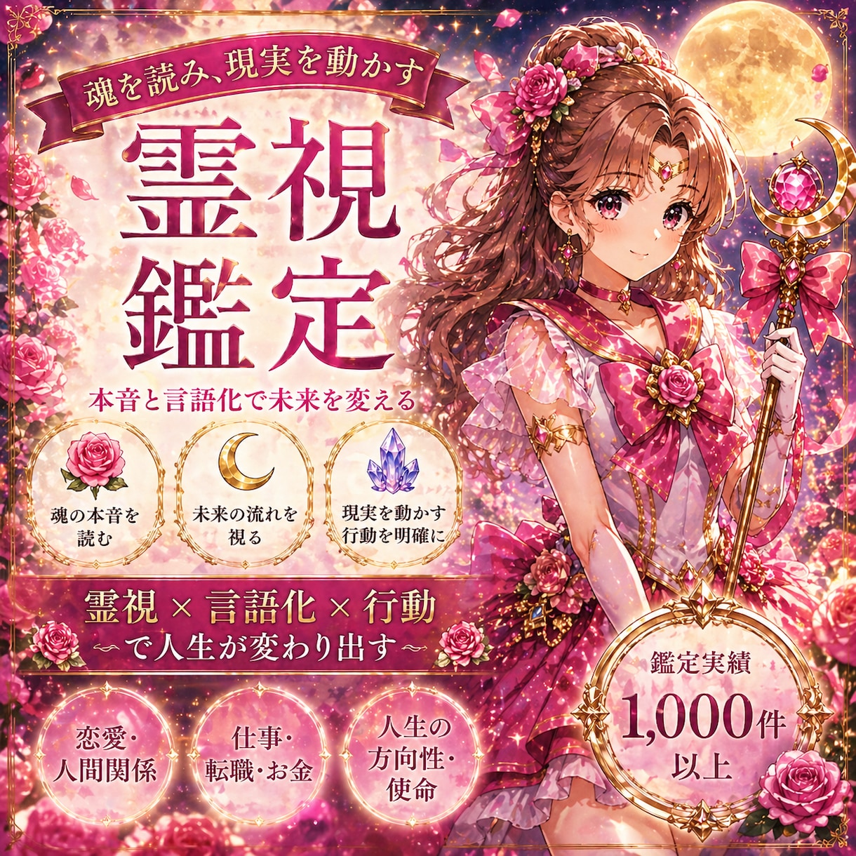 魂を読み、本音を言語化します このままで終わりたくない人へ本音を伝えます イメージ1