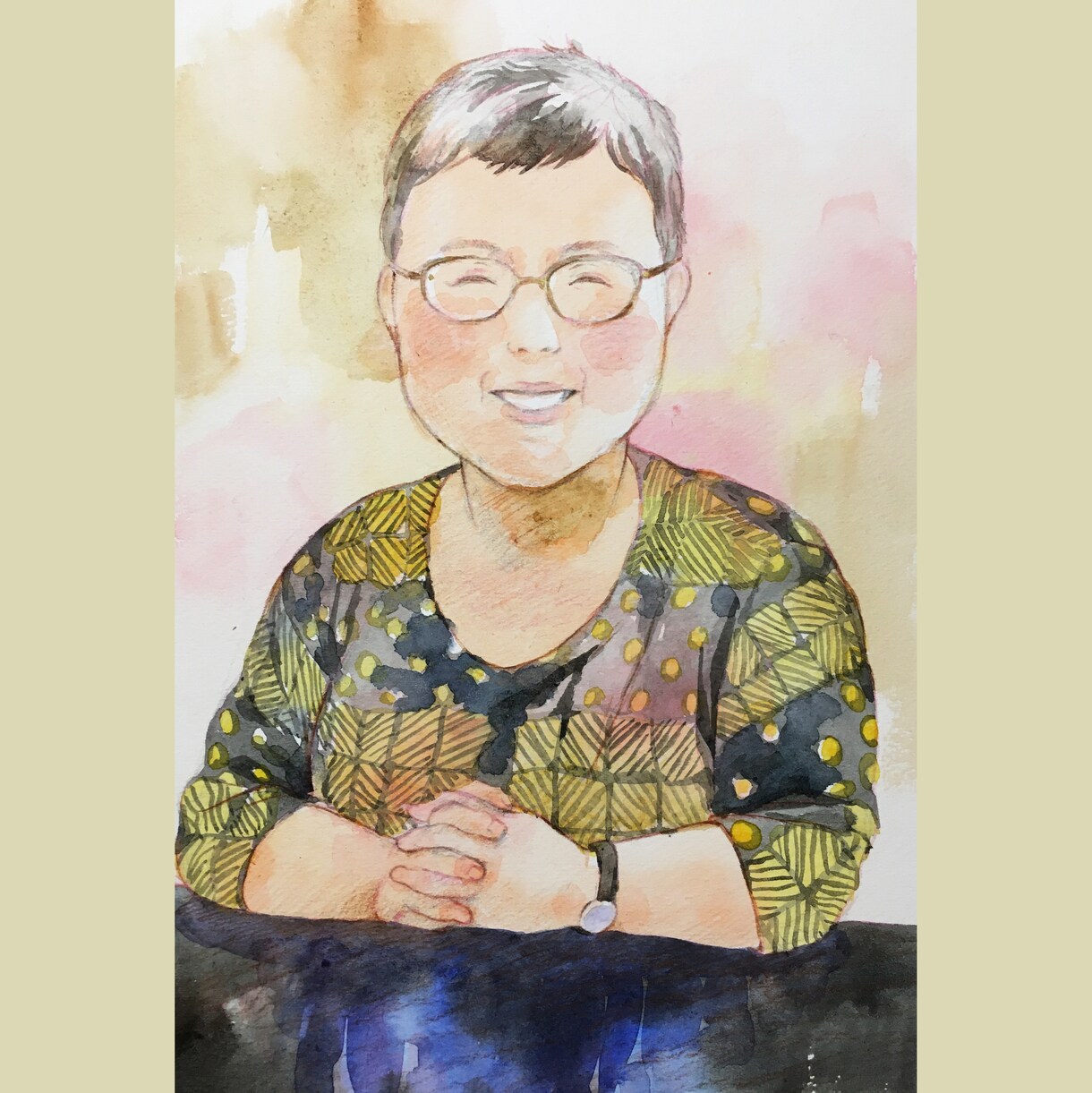水彩で似顔絵・ペットのイラスト描きます やさしい表情を引き出した、暖かいイラストをお届けします！ イメージ4