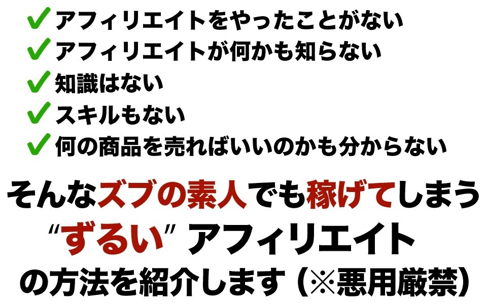 知識ゼロでもやれるアフィリエイトの始め方教えます アフィリエイトって何？ってレベルでも簡単に始められる方法です イメージ1