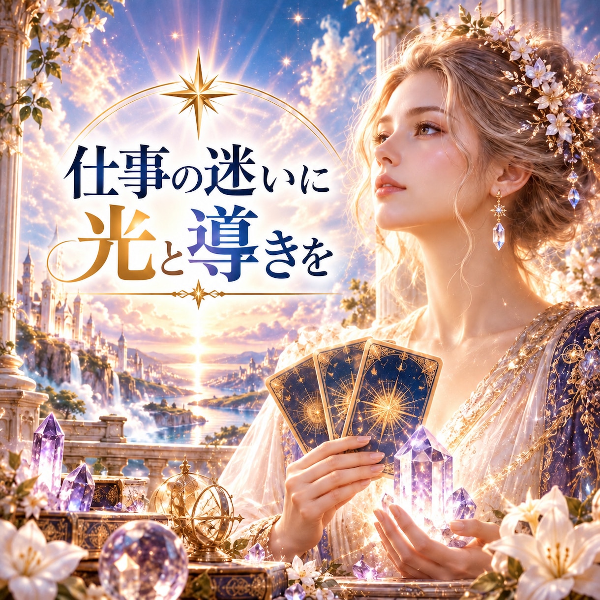 お仕事のお悩み⭐️霊感タロット⭐️鑑定いたします 職場の人間関係・転職など・霊感タロットで占います イメージ1