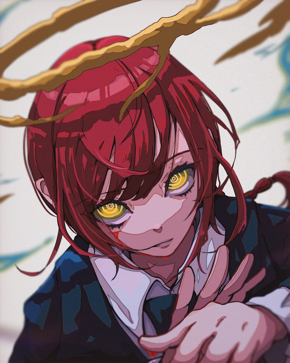 毒々しい女性イラストを描きます バストアップの女性キャラを描きます イメージ3