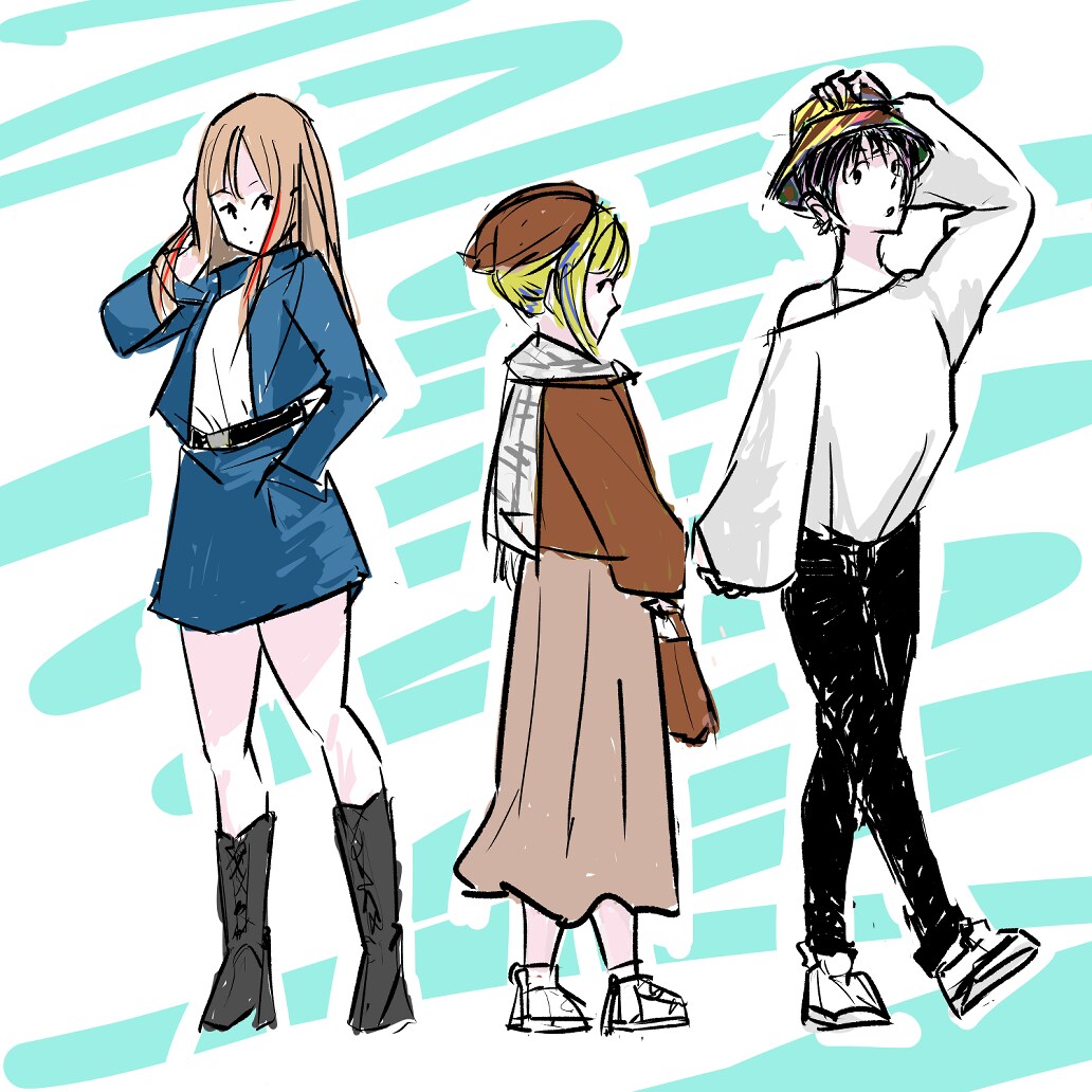 イラスト描きます シンプルな絵柄でイラスト描きます イメージ1