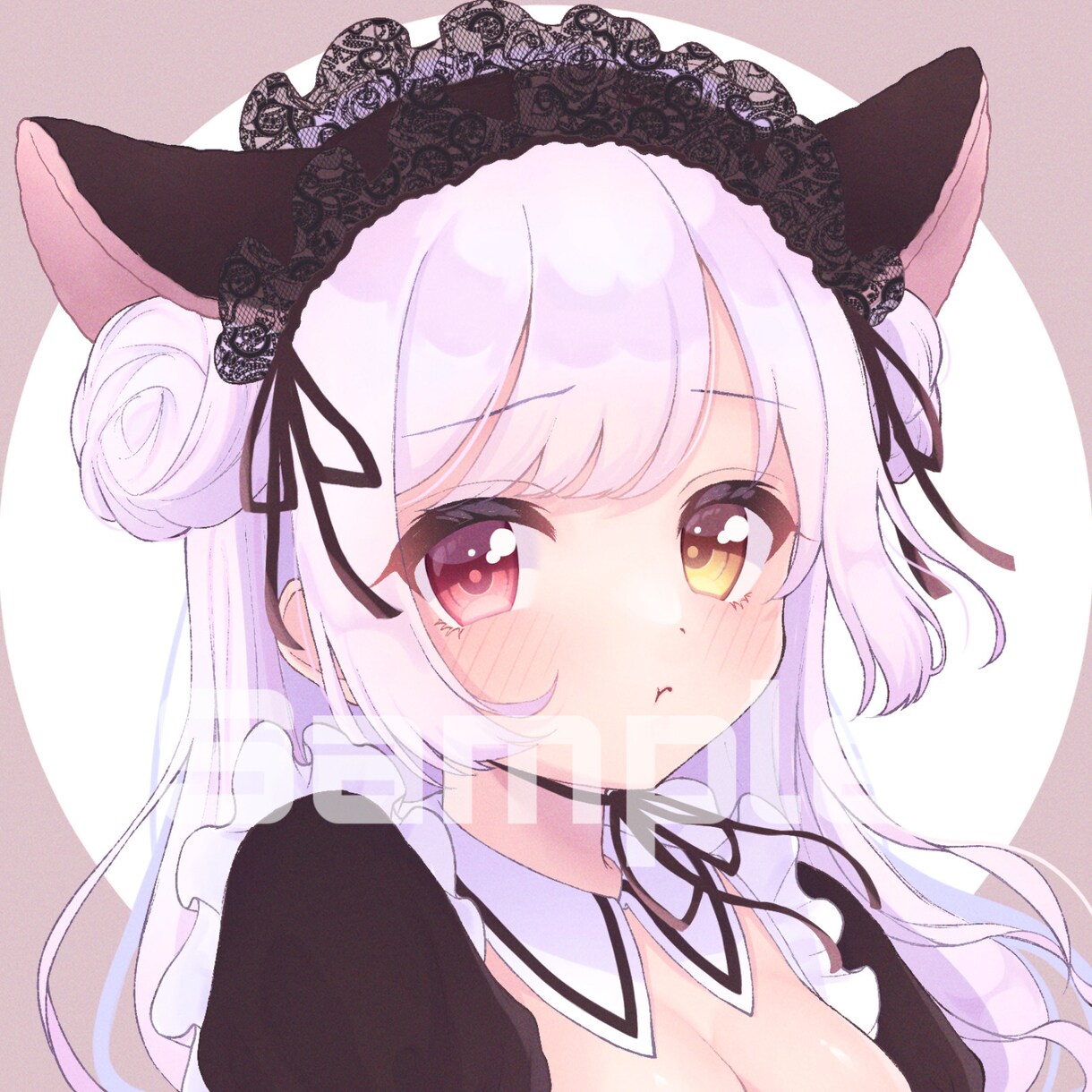 SNSアイコンお描きします あなたのオリジナルキャラをかわいいアイコンに！ イメージ4