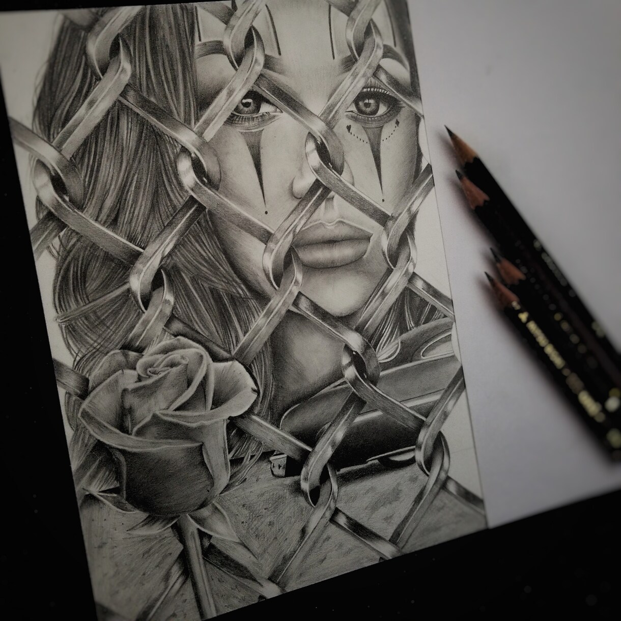 リアルな似顔絵をお描きします 恋人、家族へのプレゼントやご自身の家に イメージ5