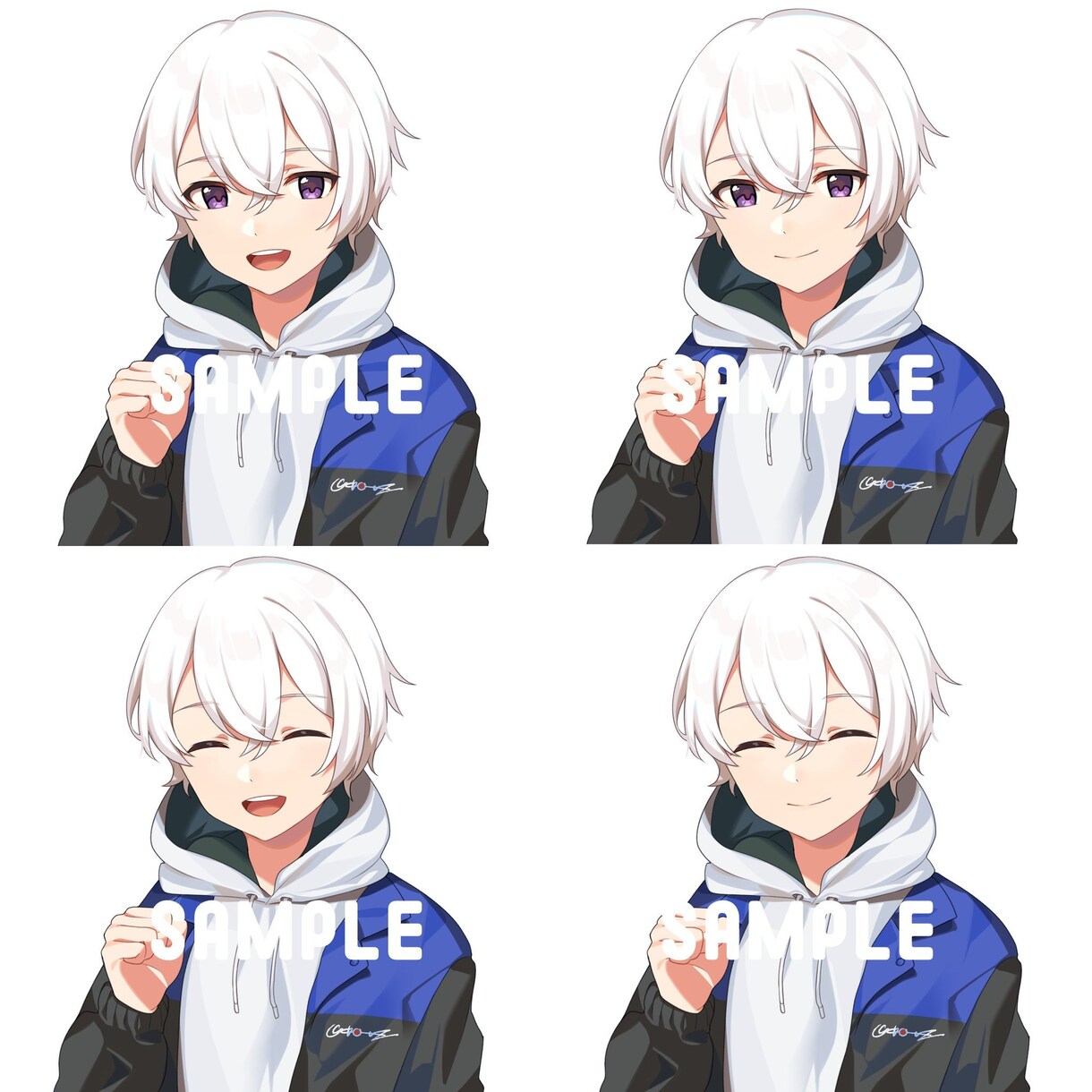 Live 2D用パーツ分けPSDをお描きします 唯一無二の可愛い・かっこいいキャラクターデザイン イメージ8