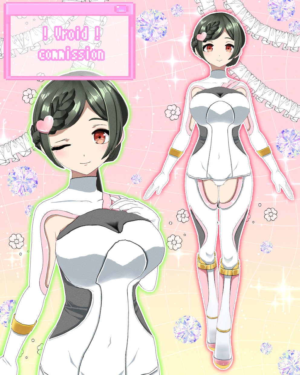 商用利用込！Vroid製3Dモデルを作成いたします MMD用モデルも対応可能です！ イメージ5