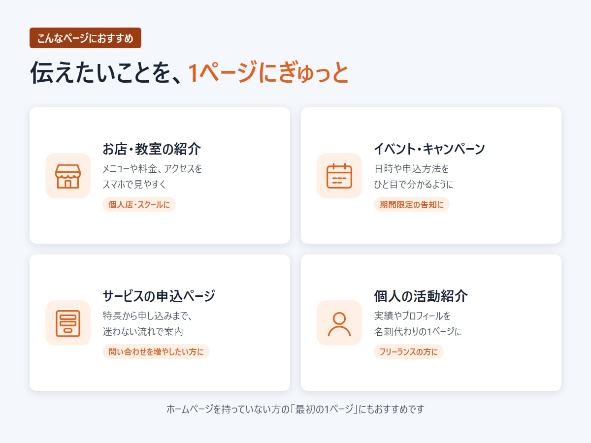 スマホ対応のLPをデザインから作成します 原稿がまとまっていなくても、一緒に考えます イメージ3