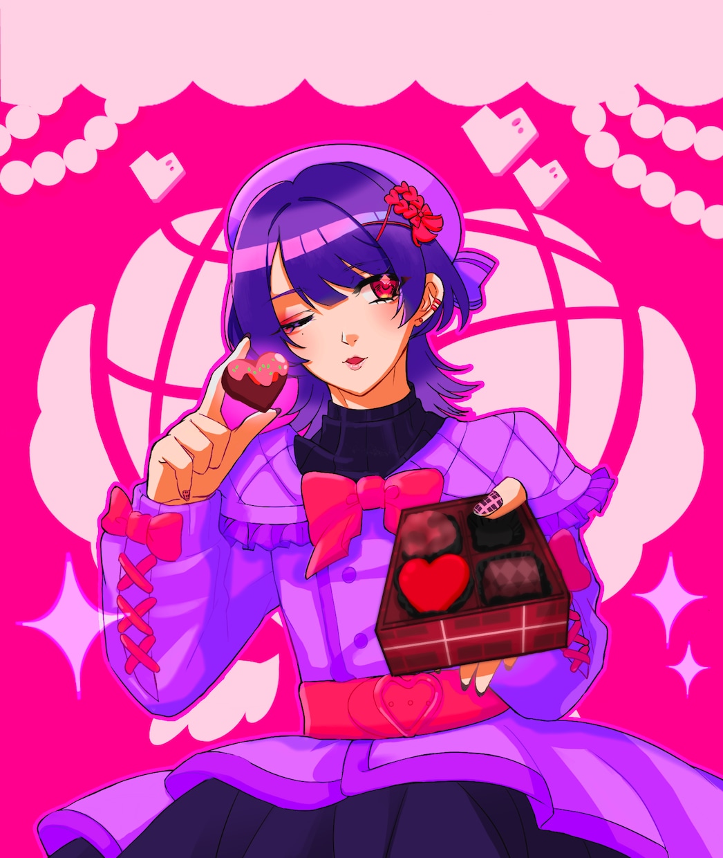 SNS映えなポップイラストで可愛い描きます 【商用利用OK】アイコンや立ち絵、SDキャラ イメージ6