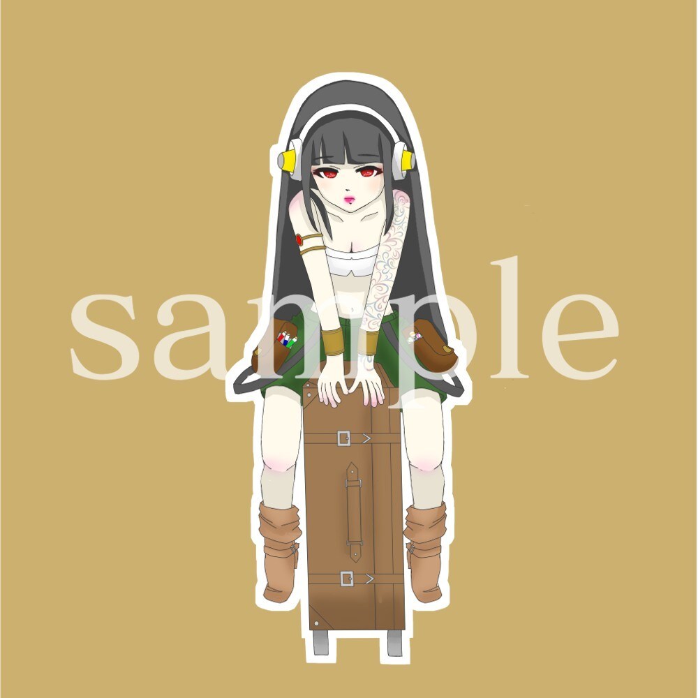全身イラスト描きます オリジナルでかわいいイラスト描きます(=ﾟωﾟ)ﾉ イメージ1