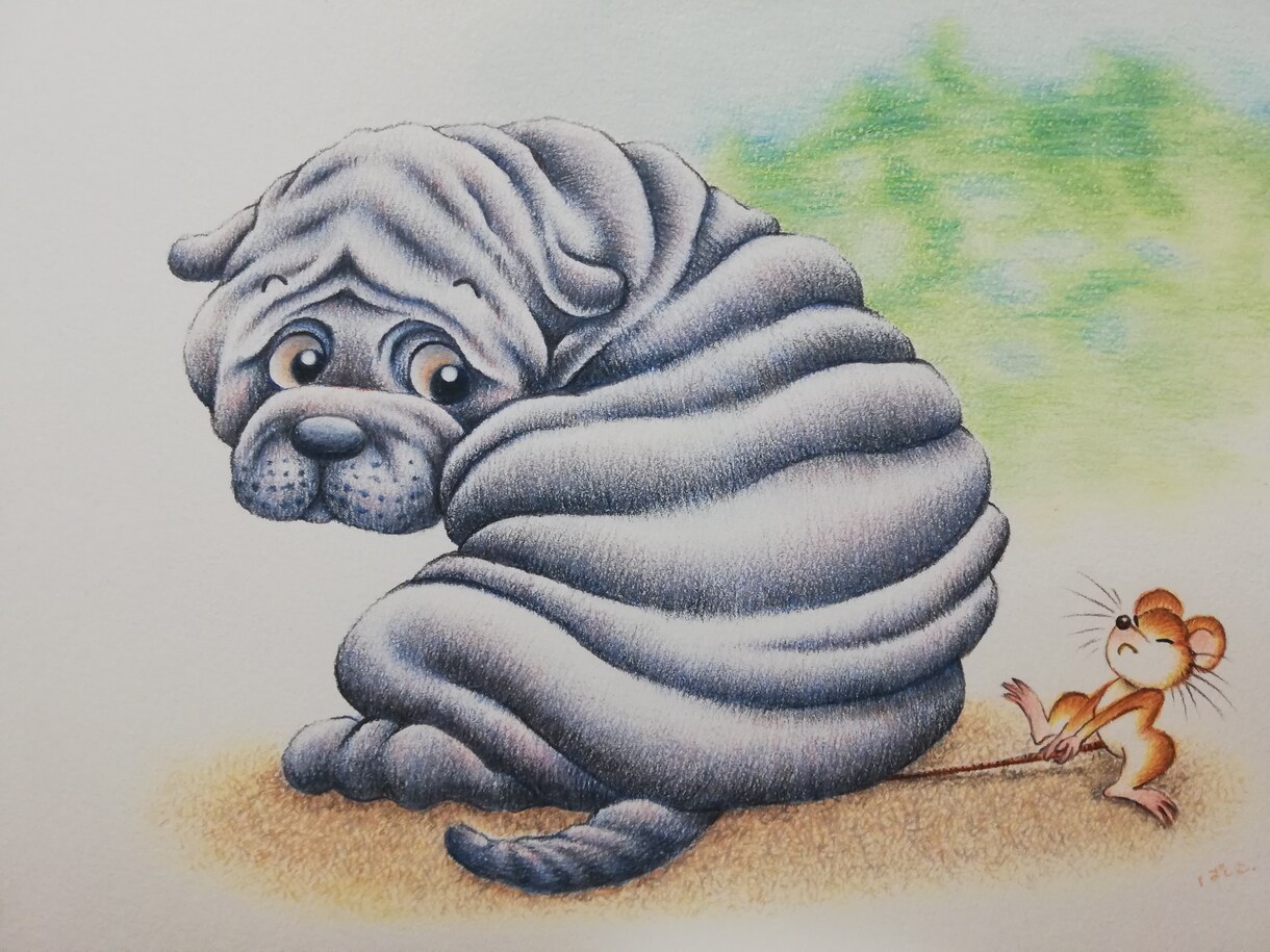 大切なペットのイラストを描かせていただきます 色鉛筆画です。可愛らしくやわらかい感じで。 イメージ6