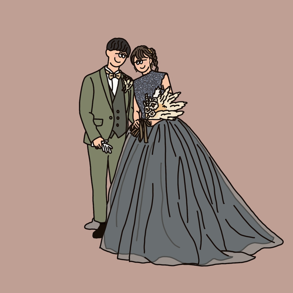 ポップなイラスト描きます お手持ちのお写真でポップなイラストを作成します イメージ7