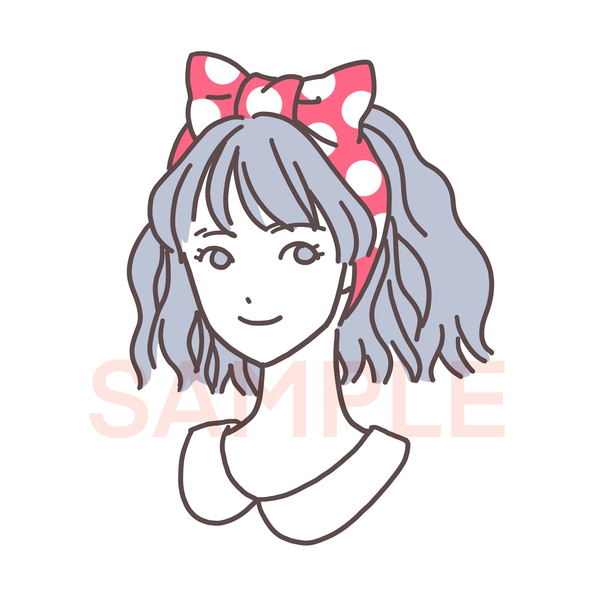 SNS用アイコン描きます シンプル、おしゃれなイラストでアイコンを飾ってみませんか♪ イメージ2