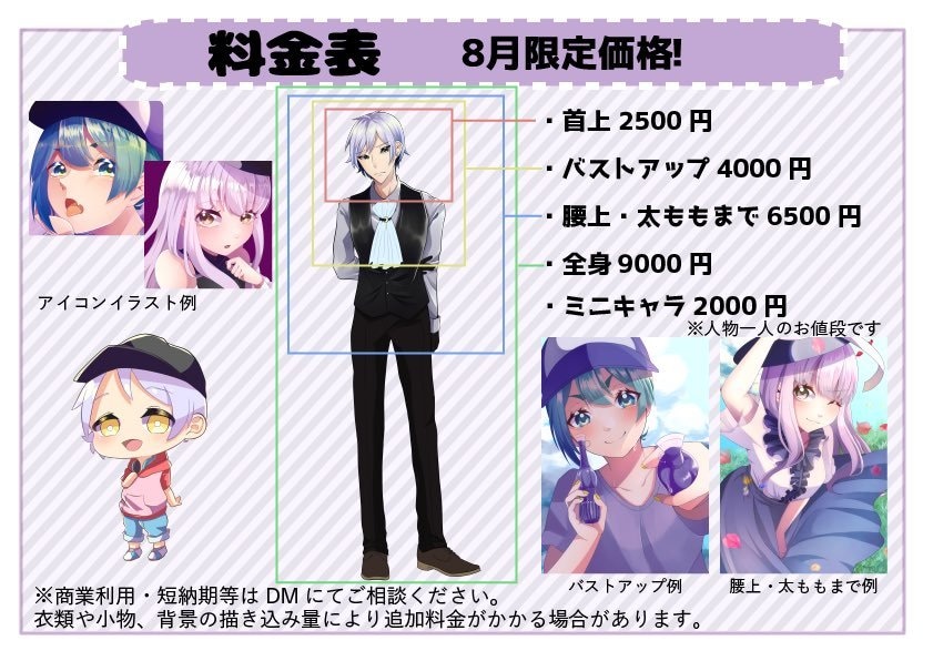 可愛い女の子・男の子イラスト描きます 透明感のある可愛いイラスト｜アイコン・観賞用まで対応 イメージ2