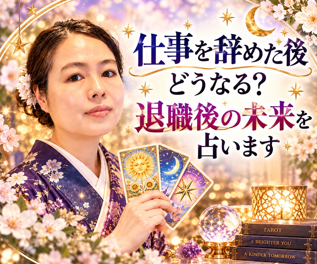 仕事を辞めた後どうなる？退職後の未来を占います 退職後の仕事運とこれからの流れを丁寧に紐解きます イメージ1