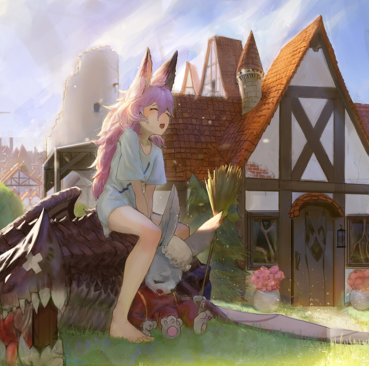 イラスト描きます イラスト描きます。背景のみキャラクターのみどちらでもOKです イメージ5