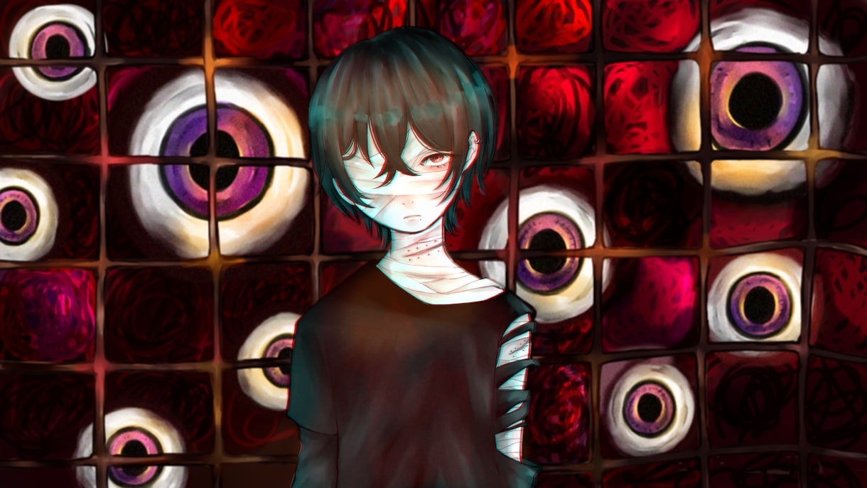 歌ってみた等の動画サムネイルイラスト作成します 歌ってみた等歌い手さんの活動のお手伝いいたします！ イメージ2