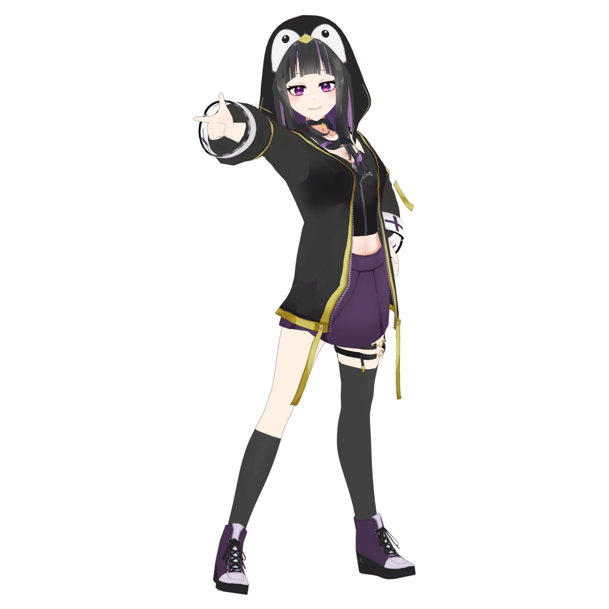 お持ちのイラストから3D化致します 手軽に3Dvtuberになりませんか！？ イメージ3