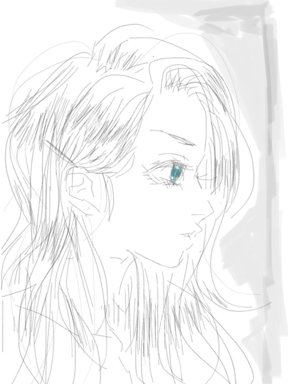 綺麗な女の子の絵書きます 癒しがほしいあなたへいかが？？ イメージ1