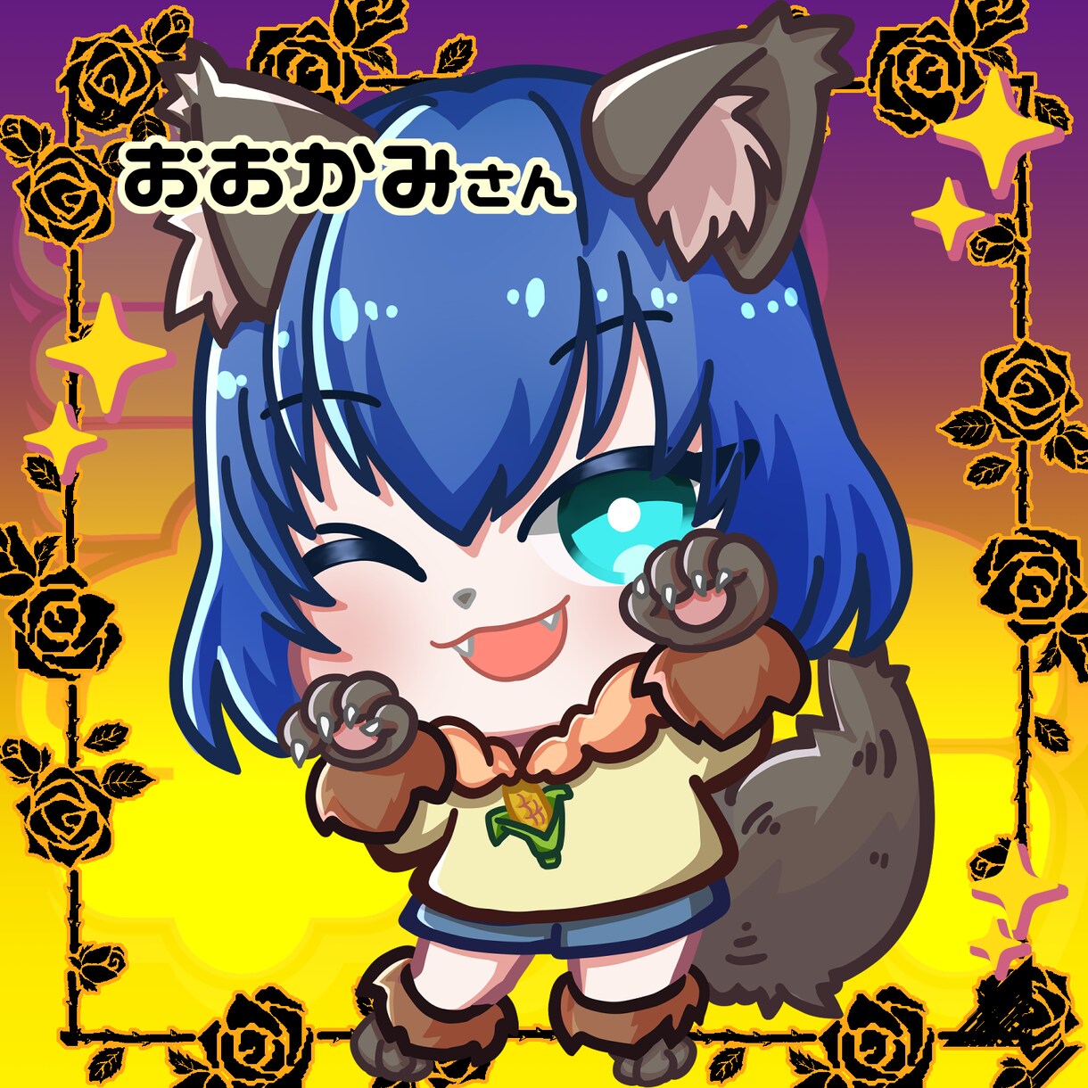 ハロウィンミニキャラ描きます ミニキャラもハロウィン姿になって楽しみましょう イメージ6