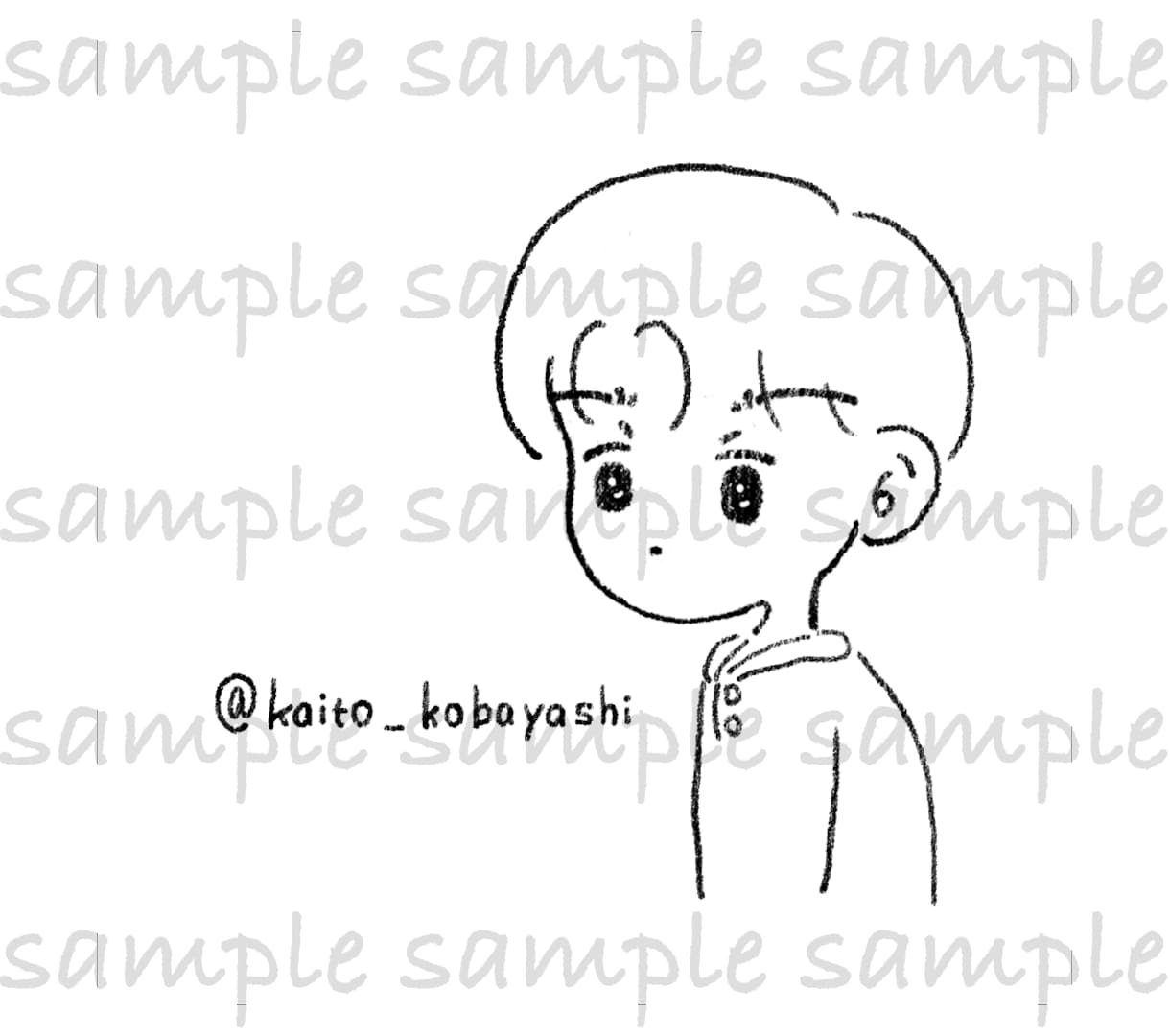 最短即日！シンプルでお洒落な線画アイコン作ります シンプルかつ落ち着いた雰囲気のあるお洒落なオリジナルイラスト イメージ3