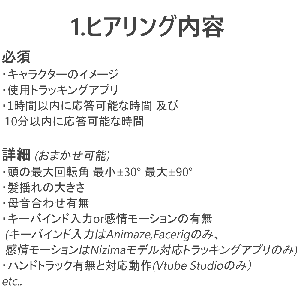 1.5万円で立ち絵からモデリングまで全て揃えます Live2Dモデルでデビューしたい人はチェック必須 イメージ2