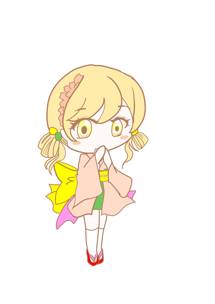 あなただけのミニキャラお描きします ☆自分に似せても良し！好きなイメージでも良し！アイコンにも☆ イメージ2