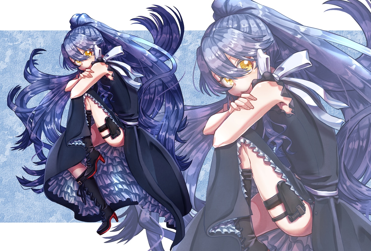 キャラクター立ち絵描きます カラフルな色からシンプルな雰囲気まで！ イメージ2