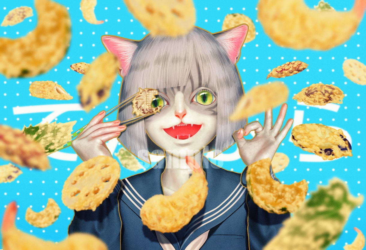 息を飲むような毒々しく美しいイラストを描きます リアリティ溢れる美しいイラストがお好きな方、大歓迎です！ イメージ9
