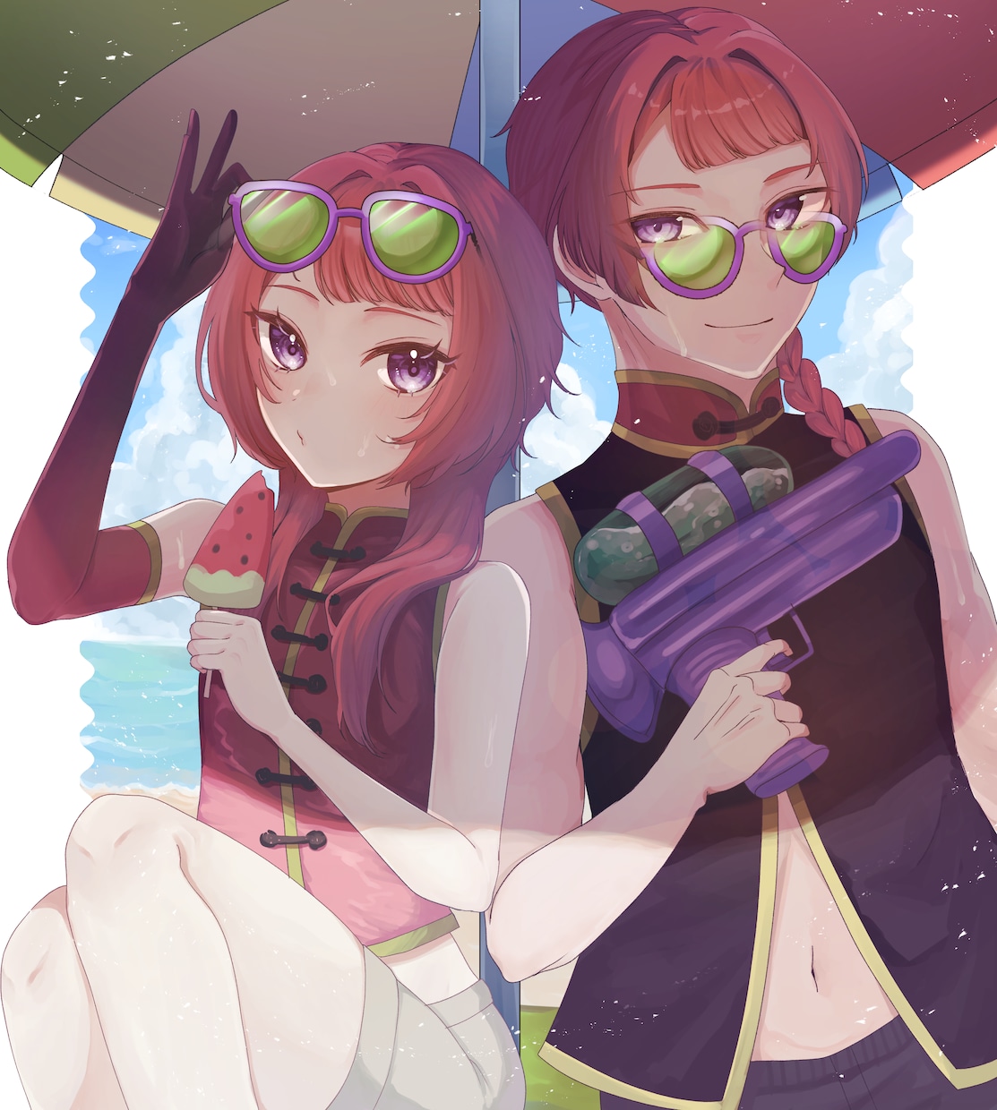 表情豊かなバストアップイラストを承ります 可愛い、妖艶、ダークなど様々なジャンルで表情豊かに描きます！ イメージ2