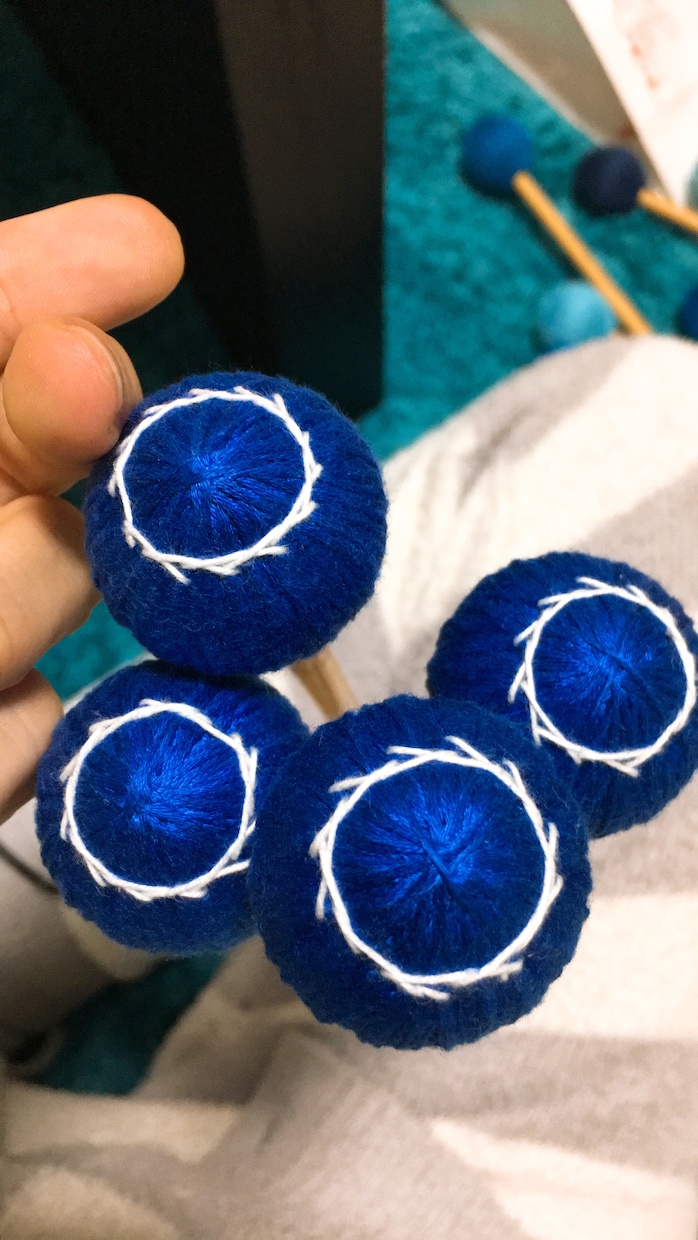 マレットを巻き直します 愛着あるマレットがほぼ元通りに！買うよりお安く直せます イメージ4