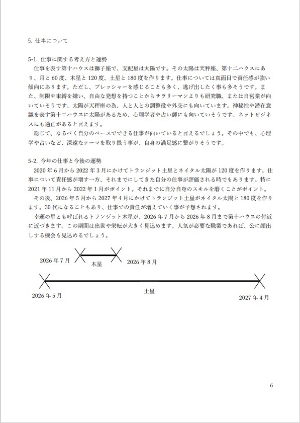 占星術で、あなたの「パーソナリティ」を読み解きます 何度読み返しても面白い、をモットーに作ってます イメージ9