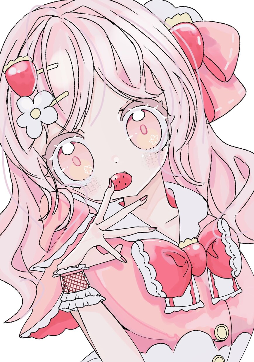 女の子描きます フリルやリボンのついたお洋服や、可愛い女の子が好きな方へ イメージ2