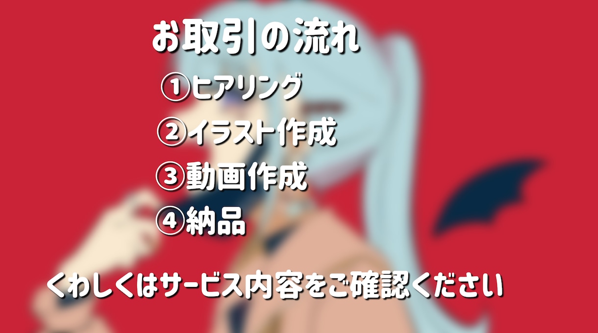 イラスト込みでMVを作成します この価格でプロに依頼したかのような出来上がりに！！ イメージ2