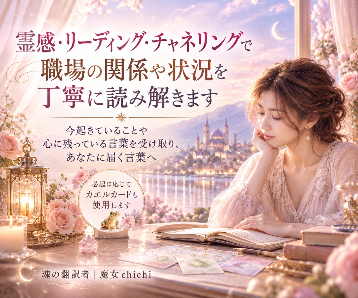 職場の人間関係で揺れるあなたの心を丁寧に整理します 職場で抱えた想いを受け取り、心に届く言葉へ イメージ2
