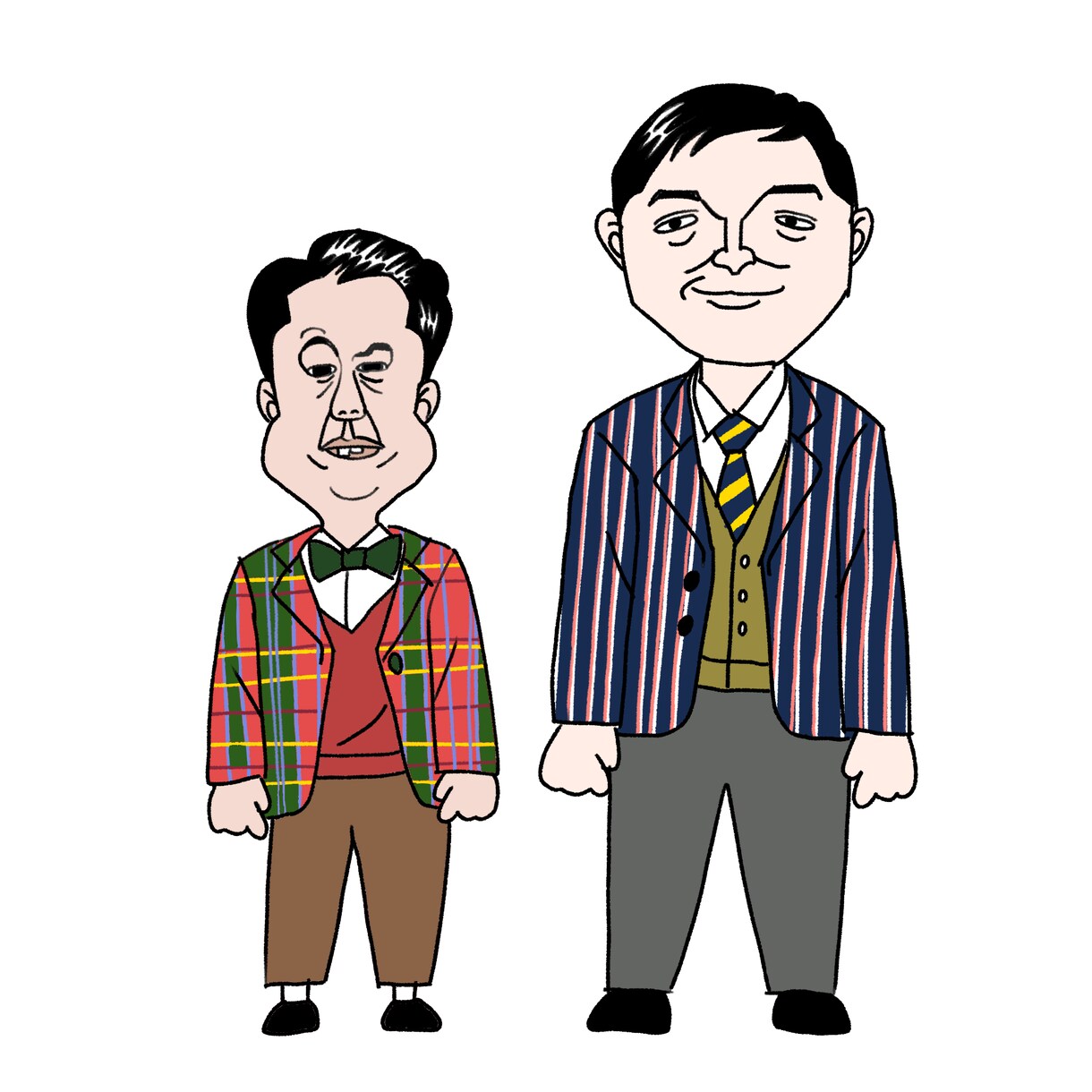 シュールで味のある似顔絵、描きます 【クセ強め】だけどクセになる！？ イメージ1