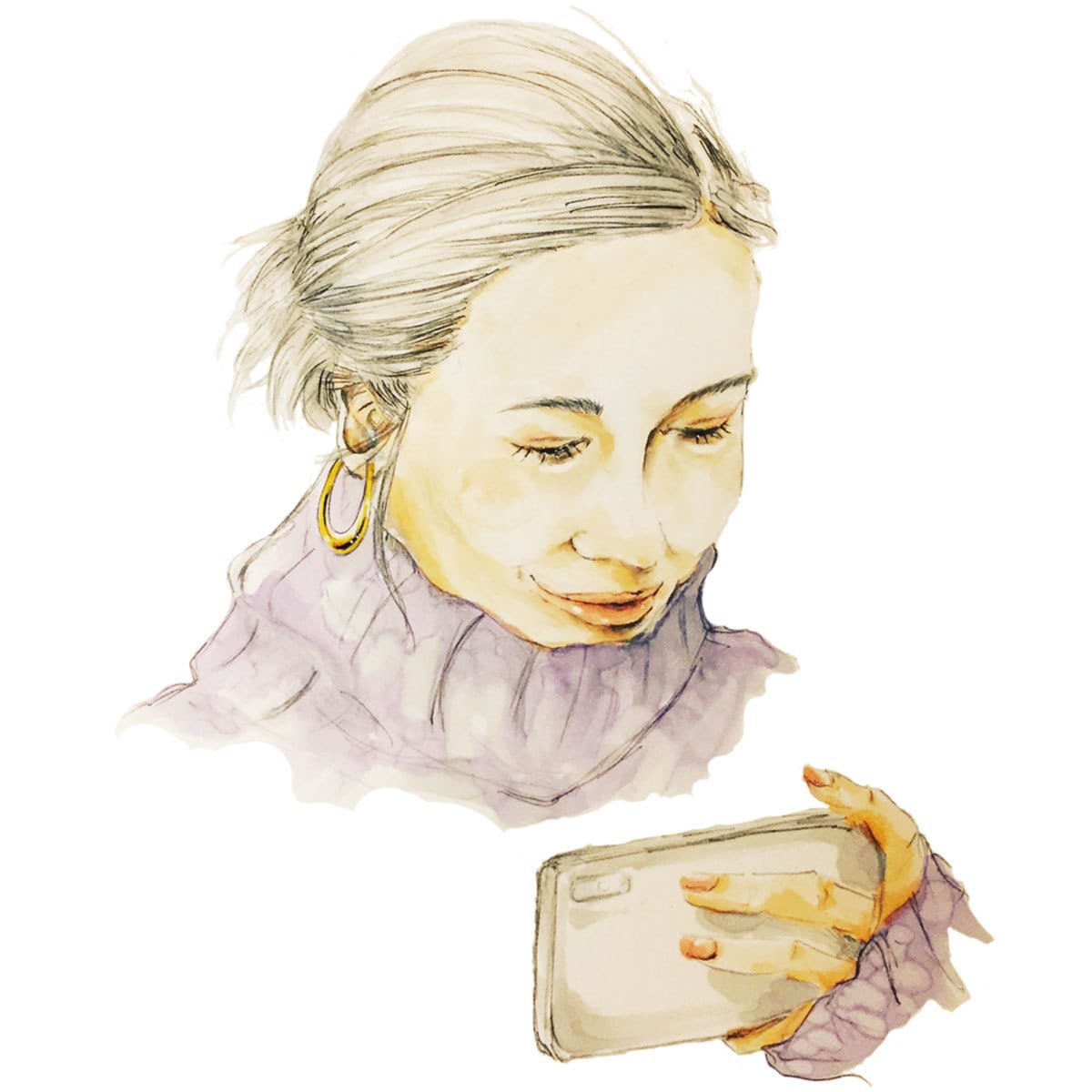 水彩風手書き似顔絵描きます 大切な人へのプレゼントや記念にいかがですか イメージ5