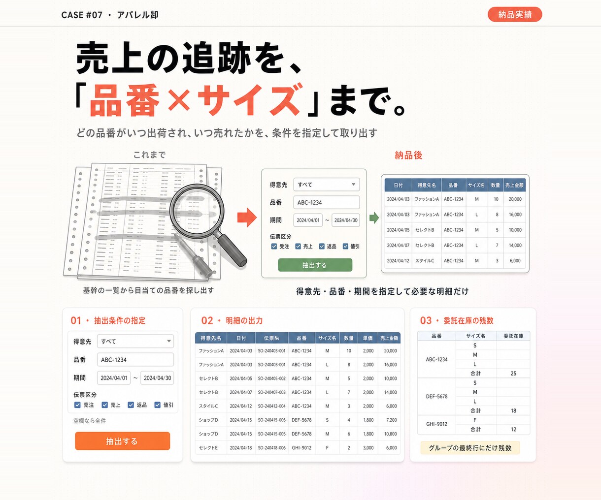 毎日の手作業をExcelVBAで自動化します エクセルの請求・在庫・シフトも｜実務12年200件超 イメージ12