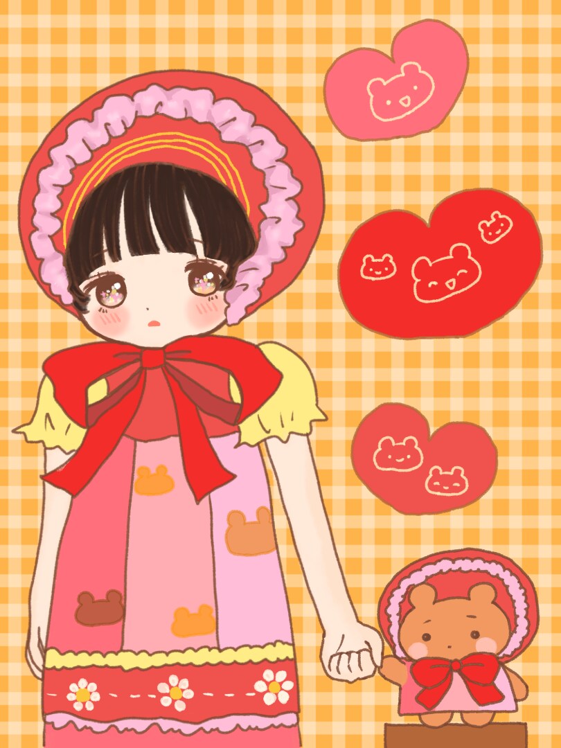 カラフルポップでかわいい女の子のイラストを描きます ポップキュートなスタイルの女の子のイラストが得意です！ イメージ2
