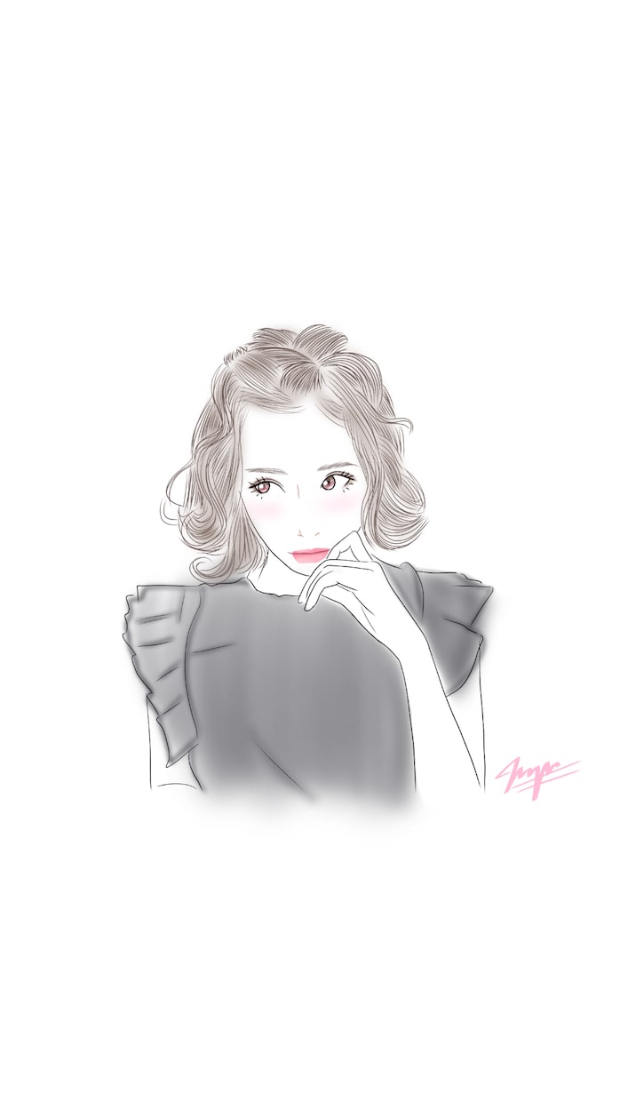あなたを可愛くふわっとした似顔絵描きます 特徴をとらえつつ更に素敵に仕上げます！ イメージ8