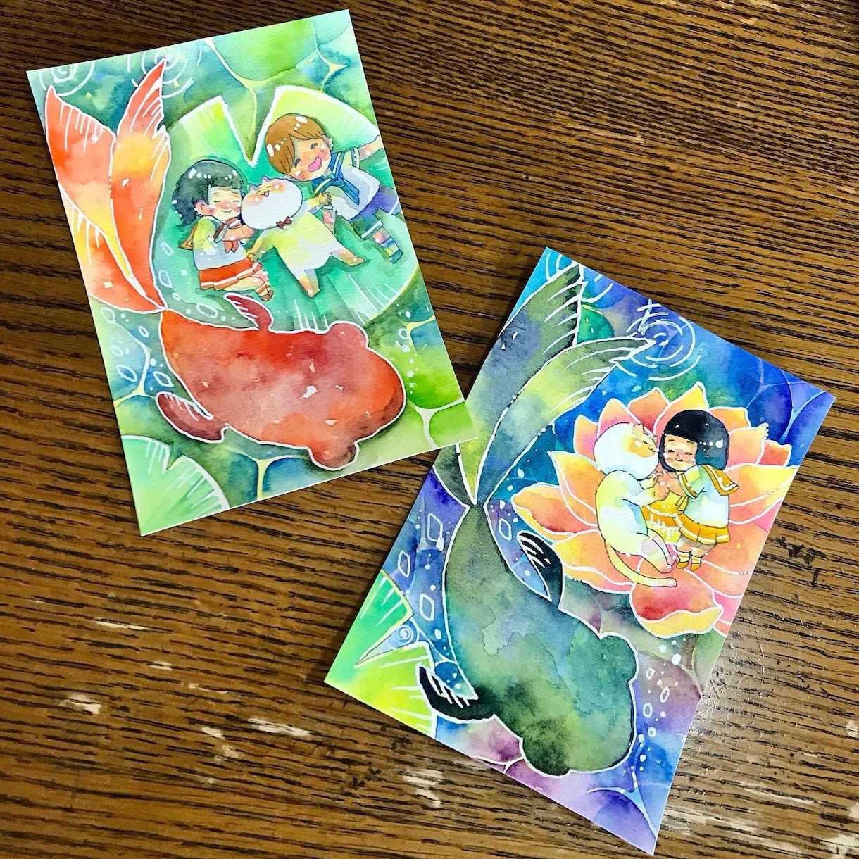 人と被らないアートな似顔絵をお描きします 送料無料✨手作業が光る！美しいアナログ原画です イメージ2