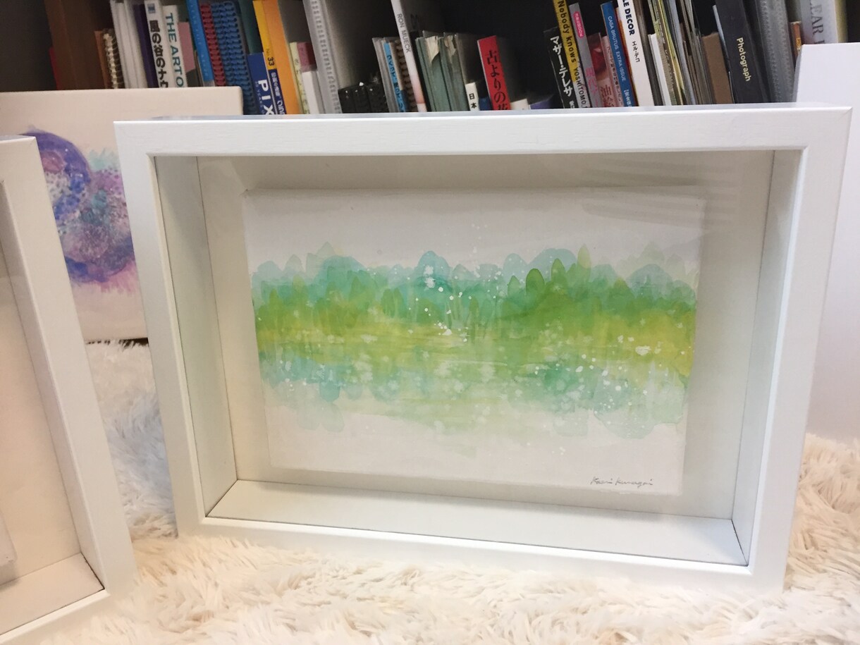オーターメイドで絵画制作できます あなただけの特別な一点物の抽象画です。 イメージ4