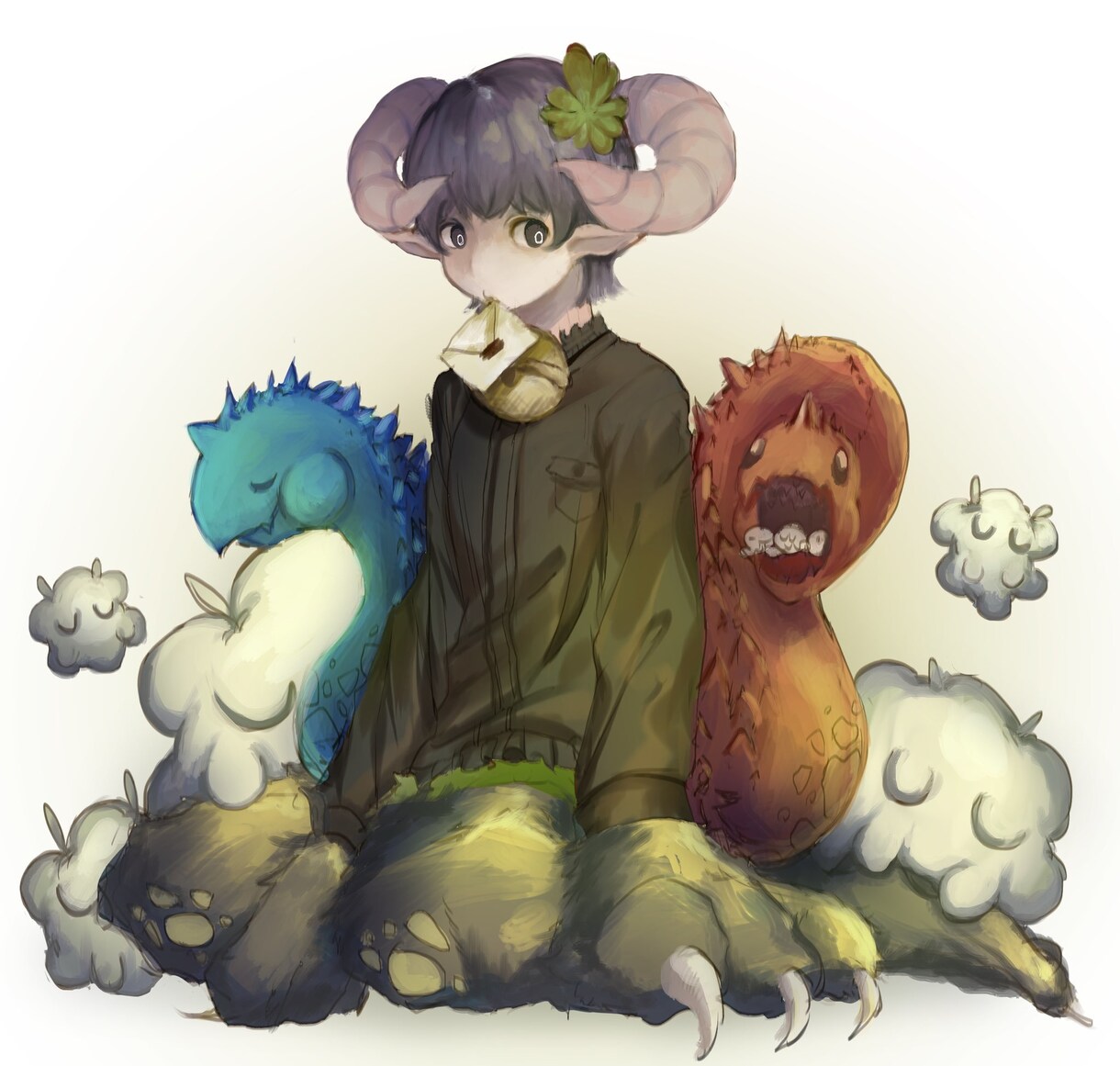 インスタやTwitterのアイコンを描きます 和やかなイラストを描くのが得意です。 イメージ4